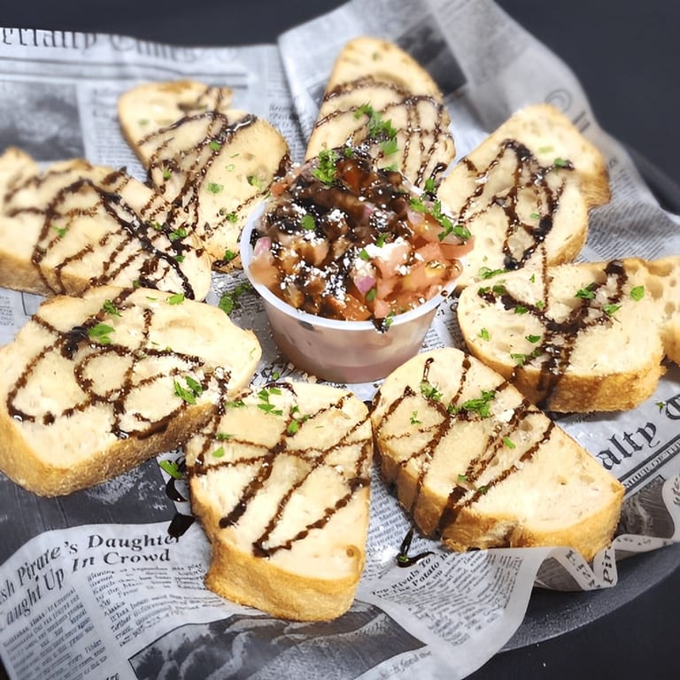 Savor Our Fresh Bruschetta