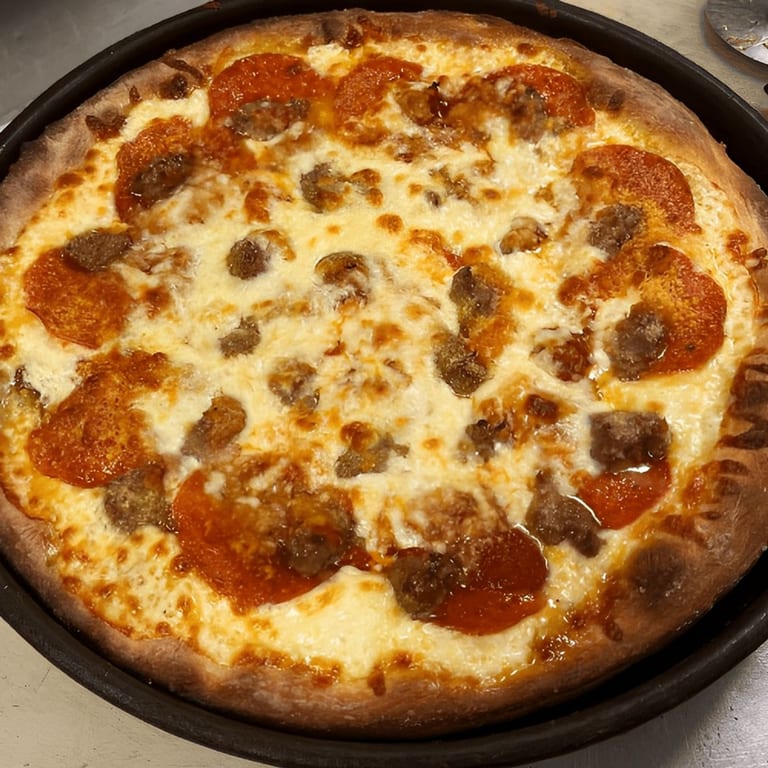 Delicious Deep Dish Pizza and More